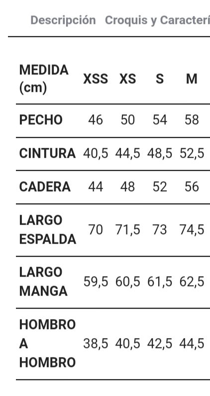 Chaqueta Cocina Unisex Guindillas