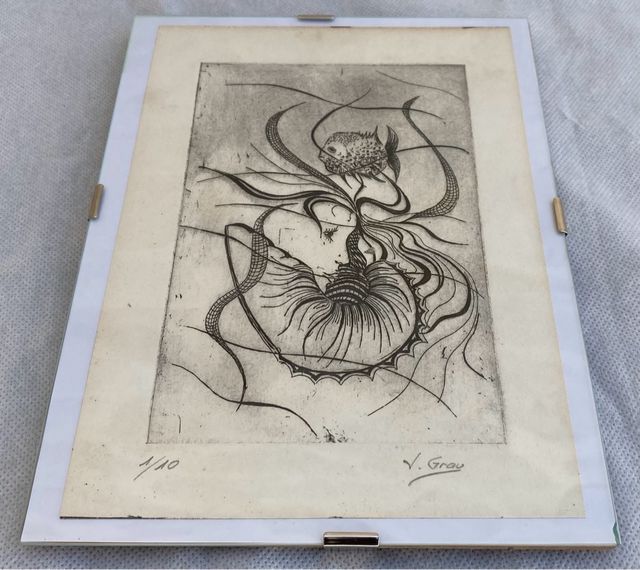 Grabado 1/10 de Joan Grau i Mas