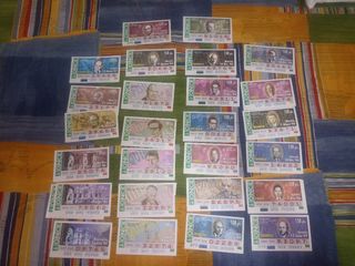 Cupones lotería de la ONCE antiguos 1996 1997