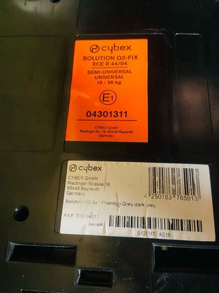 Silla coche CYBEX