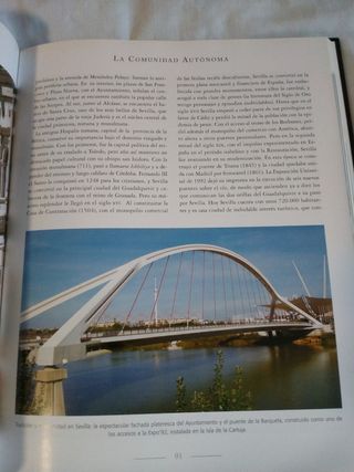 Libro Andalucía, su cultura, arte, etc..