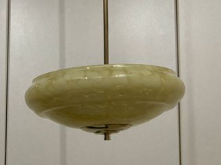 Lampadario vintage rotondo anni 50/60 originario