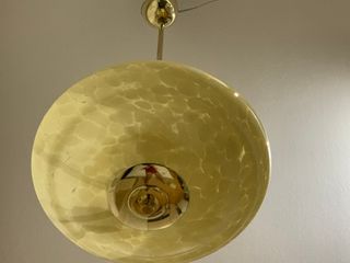 Lampadario vintage rotondo anni 50/60 originario