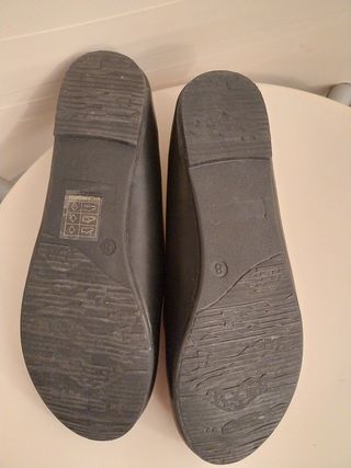 ballerine nere TG 38 usate una volta