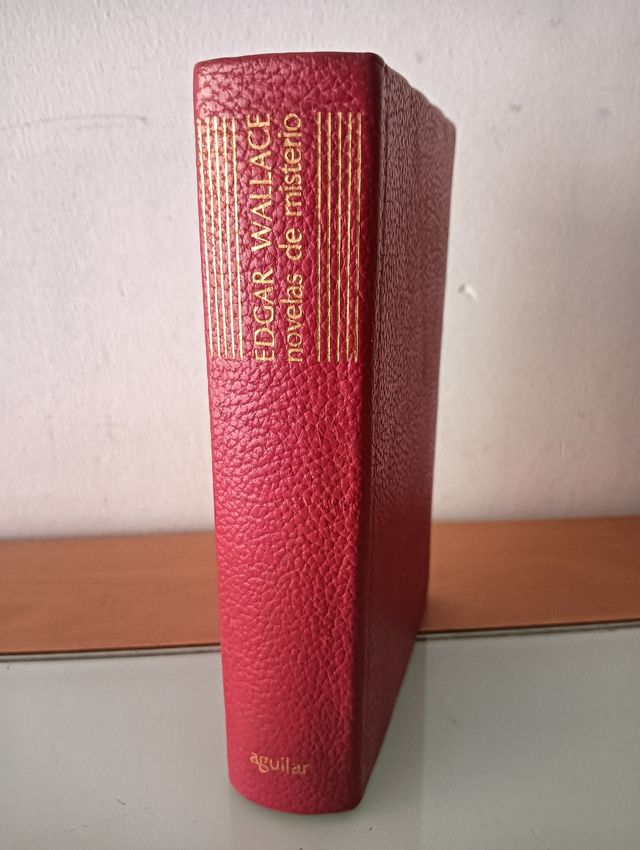 ✅ EDGAR WALLACE NOVELAS DE MISTERIO AGUILAR