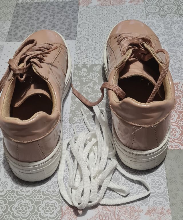 Scarpe donna rosa carne Enjoy n 38 usate