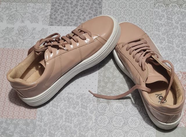 Scarpe donna rosa carne Enjoy n 38 usate