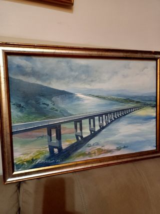 Quadro paesaggio particolare