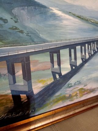 Quadro paesaggio particolare