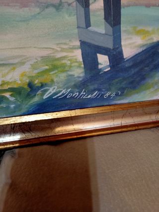 Quadro paesaggio particolare