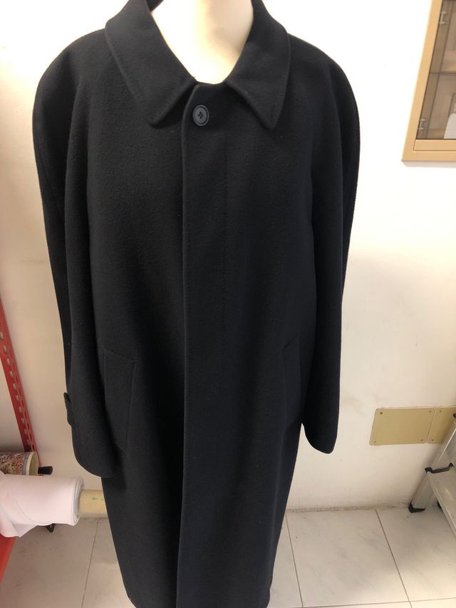 Cappotto uomo blu notte