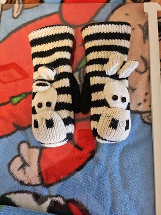 Guantes en forma de vaca