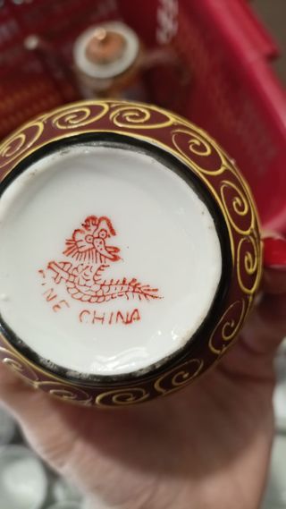 Servizio caffè porcellana Japan Geisha