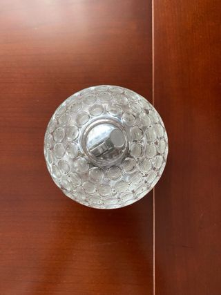 Bola de cristal cenicero mechero