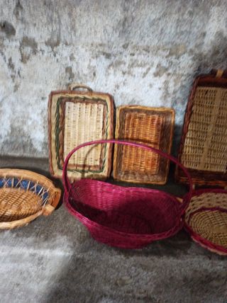 6 Cesti di Legno