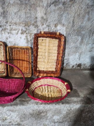 6 Cesti di Legno