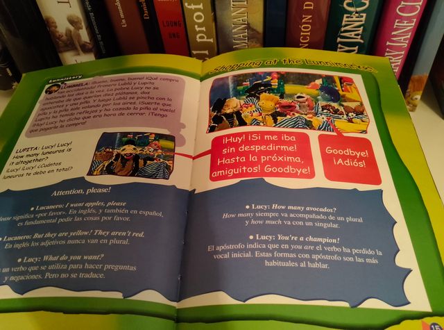 Los lunnis aprende inglés