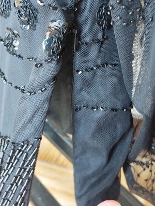 Maglia elegante con maniche trasparenti