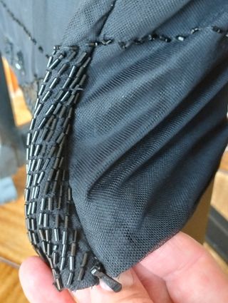 Maglia elegante con maniche trasparenti