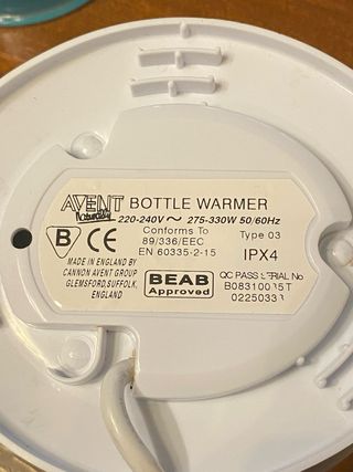 Scalda biberon Avent