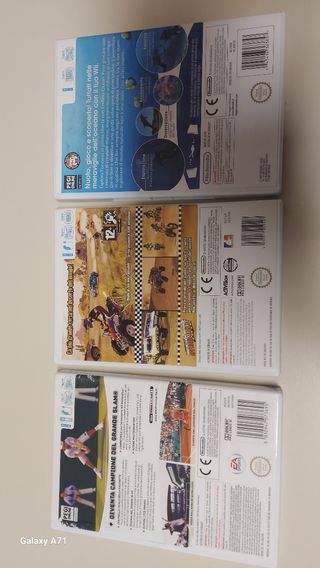 Giochi wii tennis,off road,endless ocean