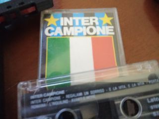 Lotto 3 musicassette INTER
