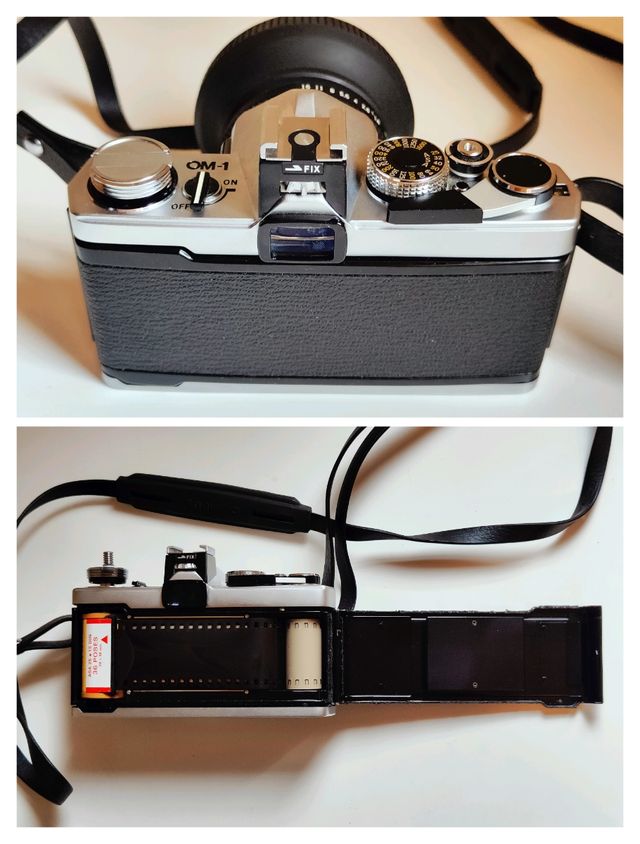 Olympus OM1 + accesorios 