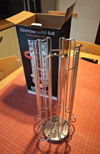 Portacapsule caffe' Lavazza Amodo mio Girevole 5×8