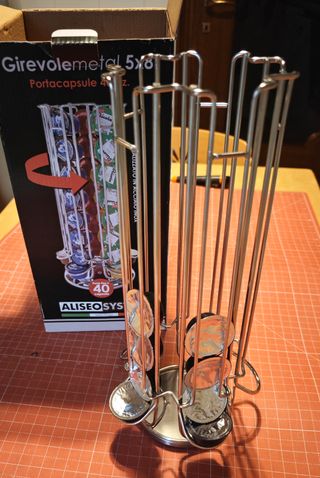 Portacapsule caffe' Lavazza Amodo mio Girevole 5×8