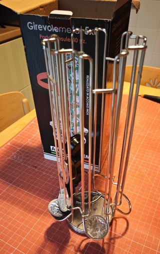 Portacapsule caffe' Lavazza Amodo mio Girevole 5×8