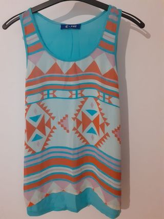 Blusa G- BOY mujer tirantas talla XL