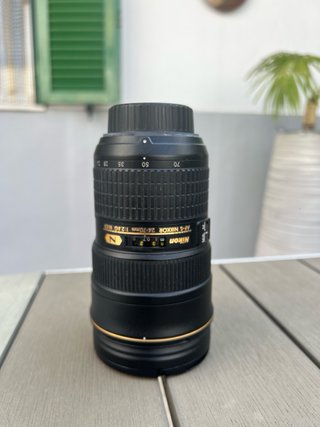 Nikon 24-70mm f/2.8 Objetivo