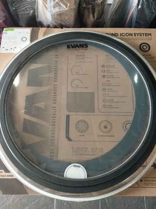 Parche Evans Bombo 22" (BD22EMAD) EMAD Transparent