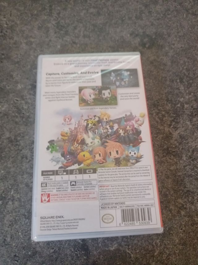 Mundo de Final Fantasy Maxima Switch