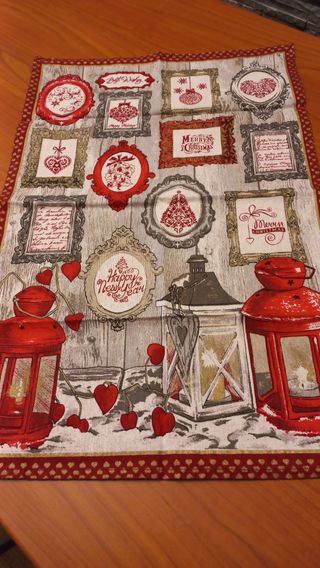 Asciugapiatti natalizio