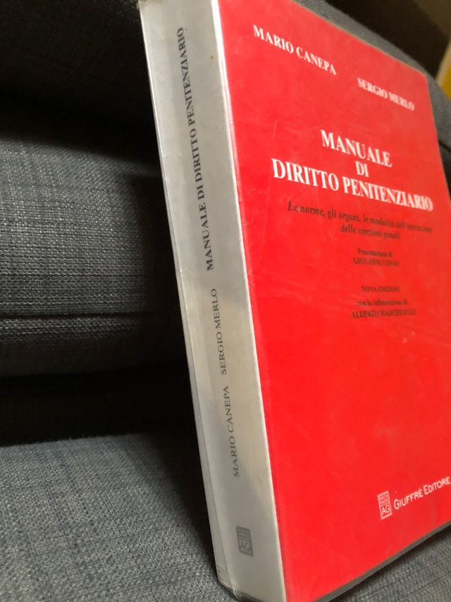 Manuale di diritto penitenziario
