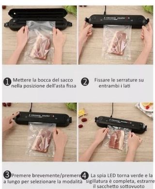 Macchina Sottovuoto per alimenti e non solo
