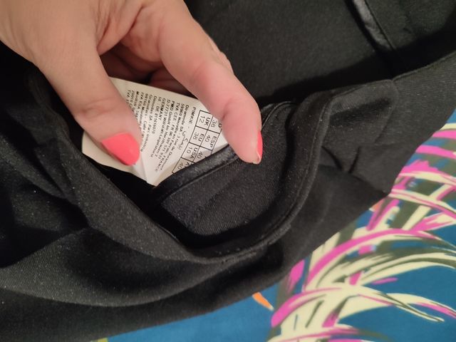 Pantalón vestir negro,mujer,talla 38