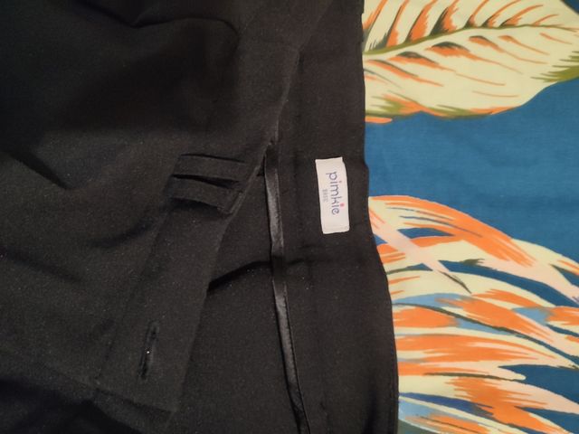 Pantalón vestir negro,mujer,talla 38