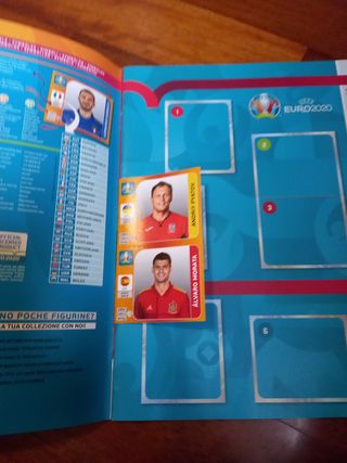Album figurine calciatori euro 2020 panini [vuoto]