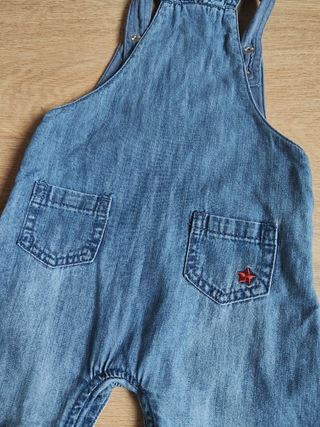 Salopette in Jeans neonato