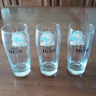 Set di 3 bicchieri da collezione Birra Moretti