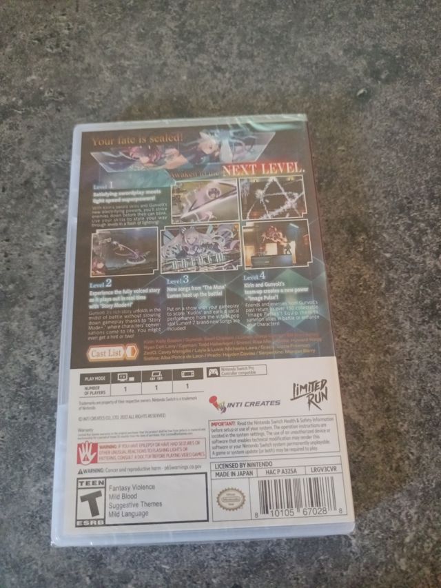 Azure Striker Gunvolt 3