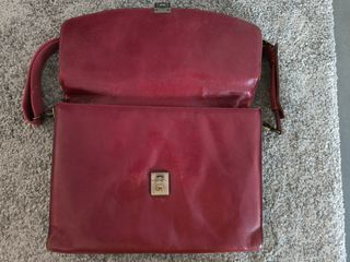 Cartera documentos piel bandolera