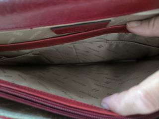 Cartera documentos piel bandolera