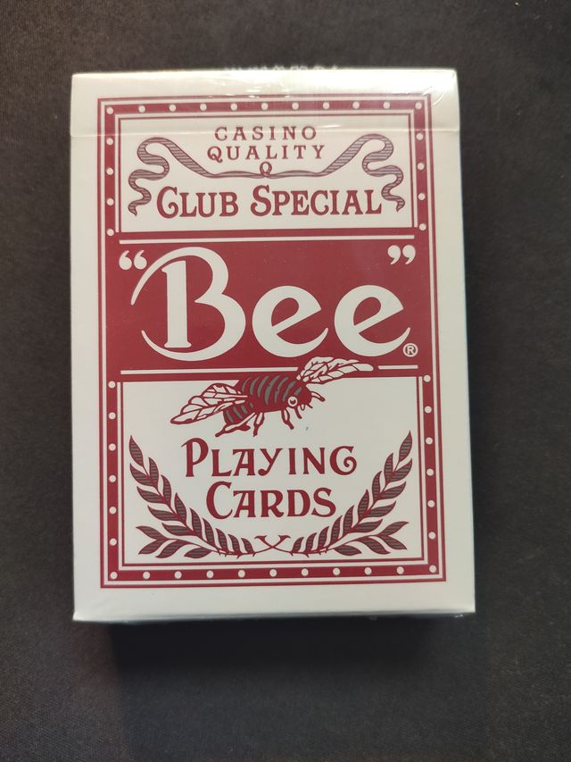 Baraja Bee Stinger roja de Theory11