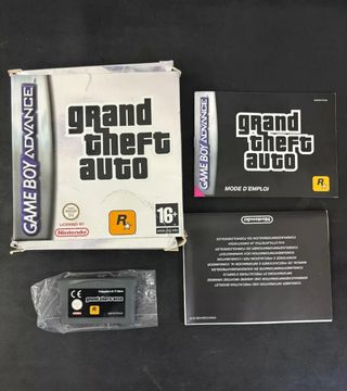 Game Boy Advance Grand Theft GTA.
