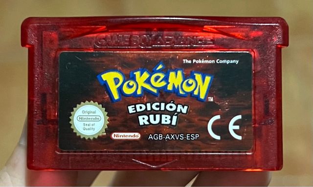 Pokémon Ruby originale.