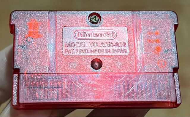 Pokémon Ruby originale.