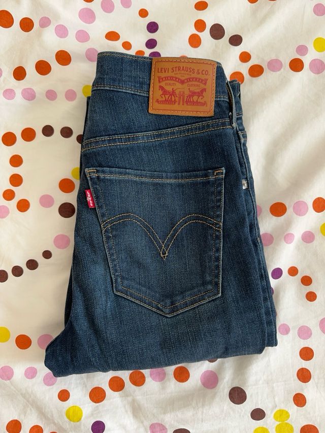 Vaqueros ajustados tiro alto Levi’s